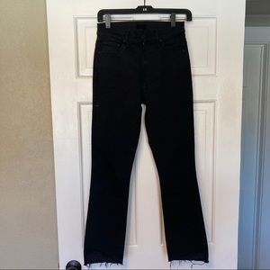 MOTHER Insider Crop Step Fray Size 26